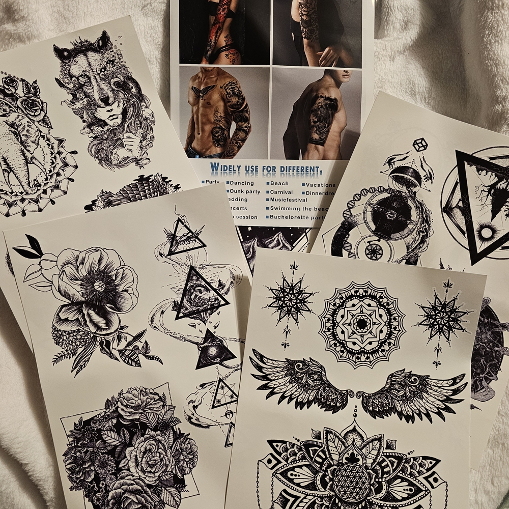 Temporary Tattoo Sheets - Picture 2 of 4